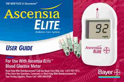 Bayer HealthCare Blood Glucose Meter Blood Glucose Meter MODEL Ascensia Elite-page_pdf
